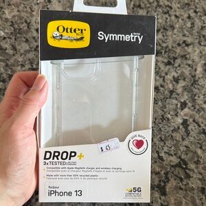 OtterBox Symmetry Series Clear Glitter Case for iPhone 13 Brand New